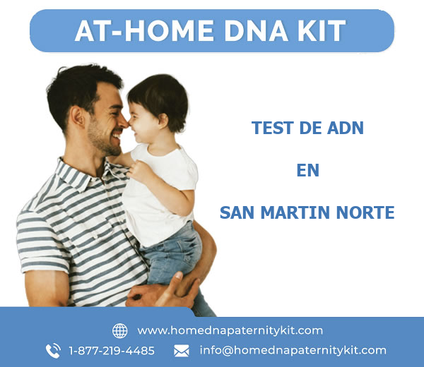 Test de ADN en San Martin Norte